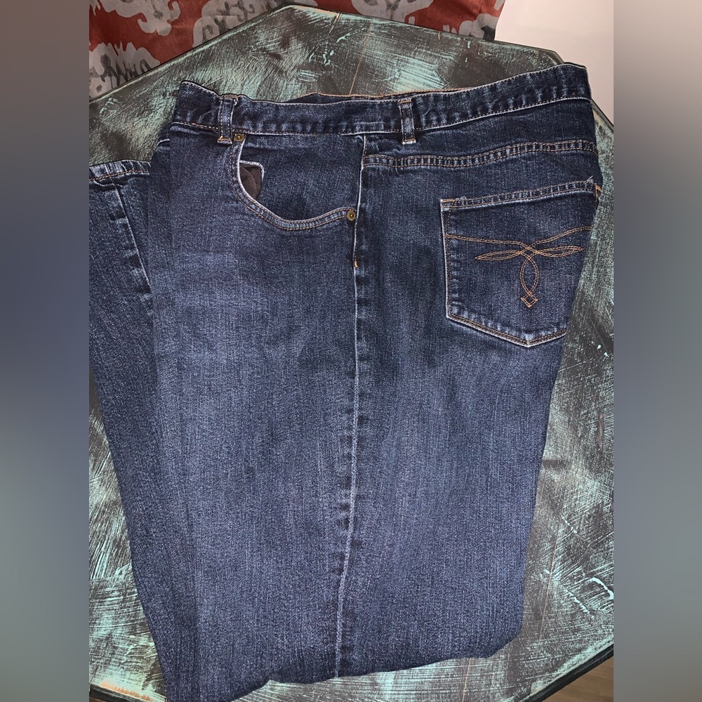 Two pairs of Ralph Lauren 18 w jeans. - Picture 2 of 4